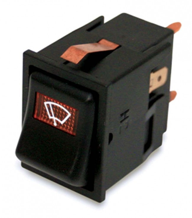 Caterham Windscreen Wiper Illuminated Two Stage Rocker Switch