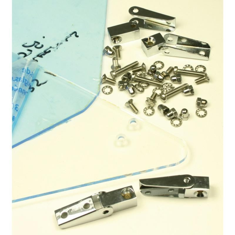 Cobra Replica Polyurethane Wind Deflectors with Hinges Kit Car Direct