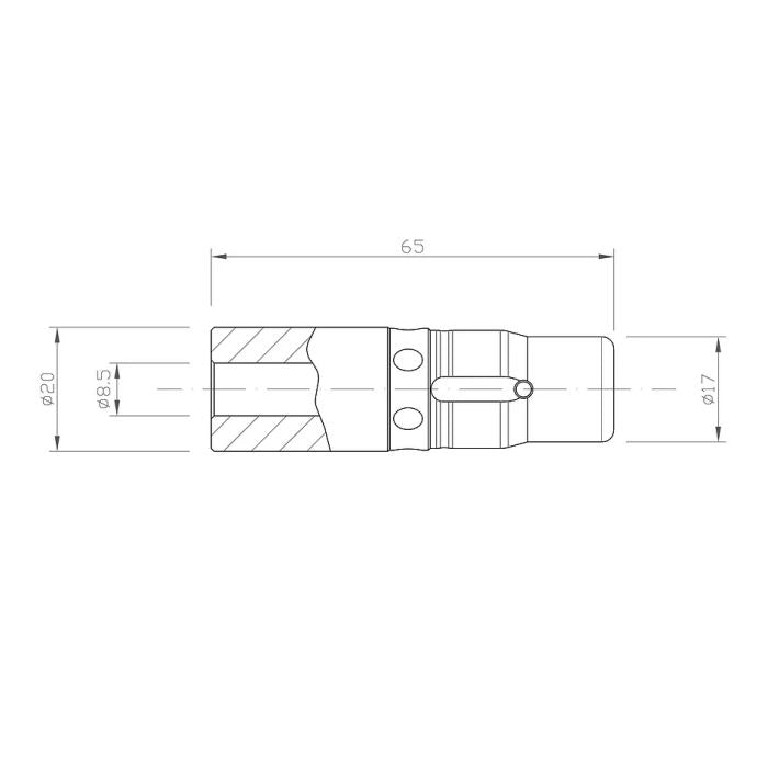 Go Race Quick Release Self Aligning Weld On Steering Boss