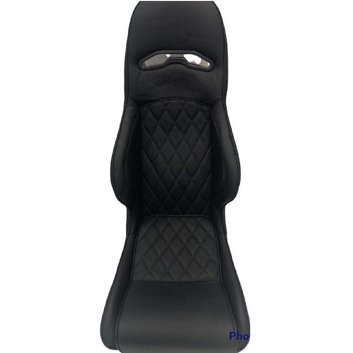 High Back Fully Upholstered Padded Vinyl Racing Seat