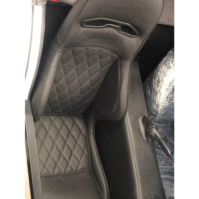 High Back Fully Upholstered Padded Vinyl Racing Seat