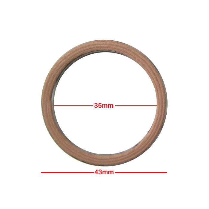 Honda Fireblade 919 Exhaust Gasket 6mm (Set Of 4)