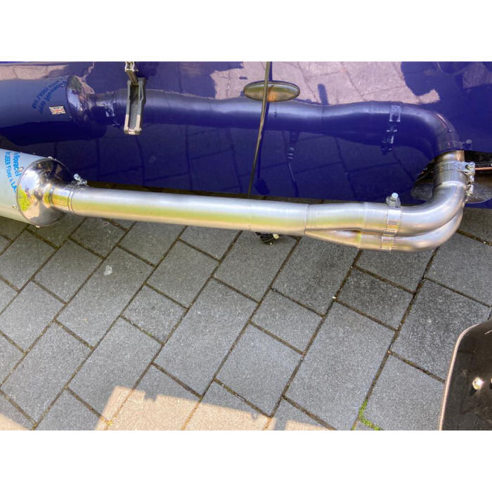 Honda S2000 F20C 2-1 Stainless Steel Exhaust Link Pipe Decat