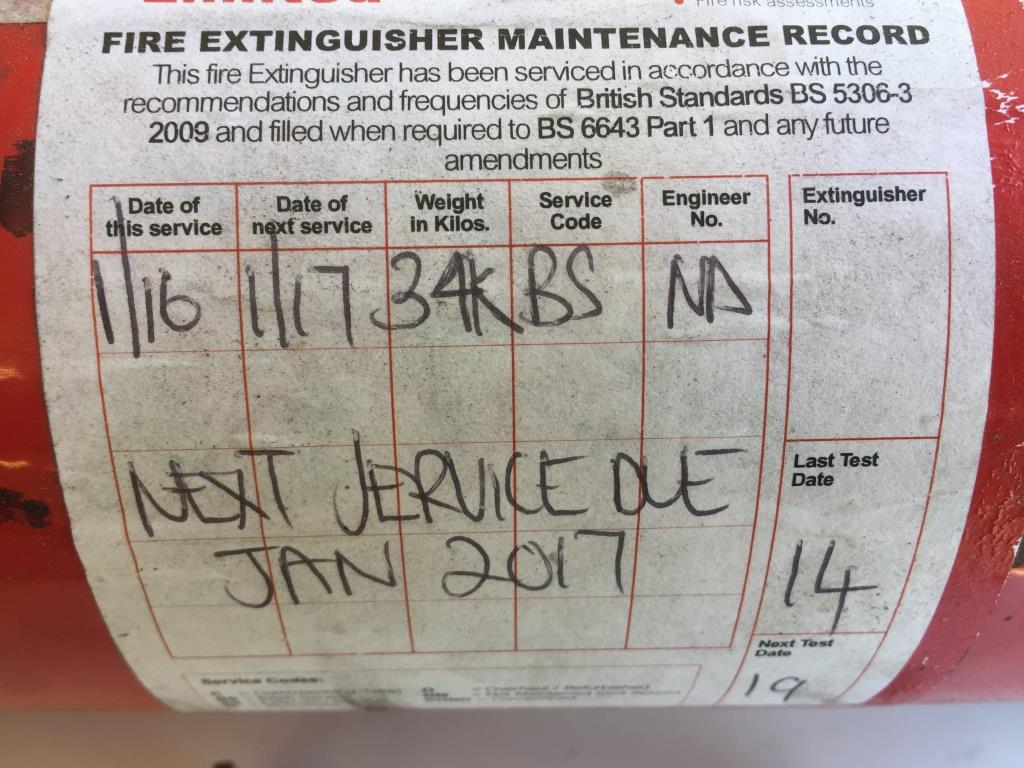 Lifeline Fire Extinguisher System (Used)