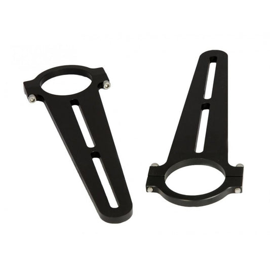 Longacre Style Rear View Interior Mirror Mounting Brackets - Long (Pair)