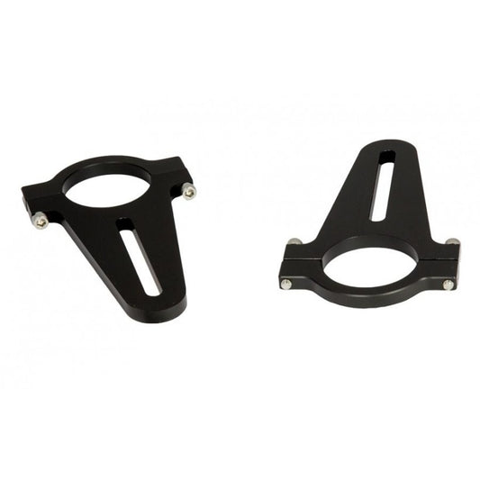 Longacre Style Rear View Interior Mirror Mounting Brackets - Short (Pair)