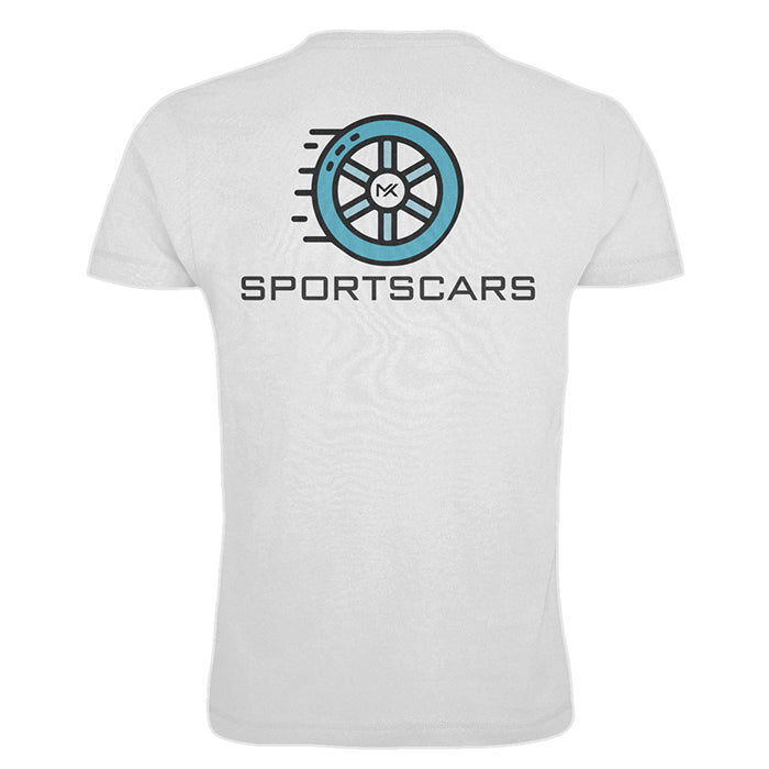 MK Blue Rim T-Shirt White