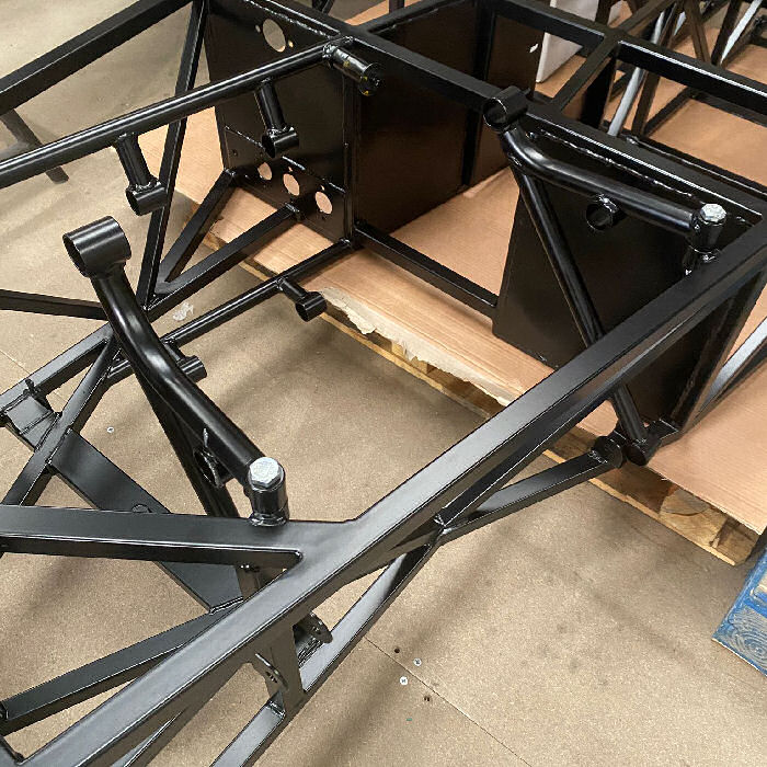 MK Cup 200 Hayabusa Gen 2 Bike Engine Cradle - Black