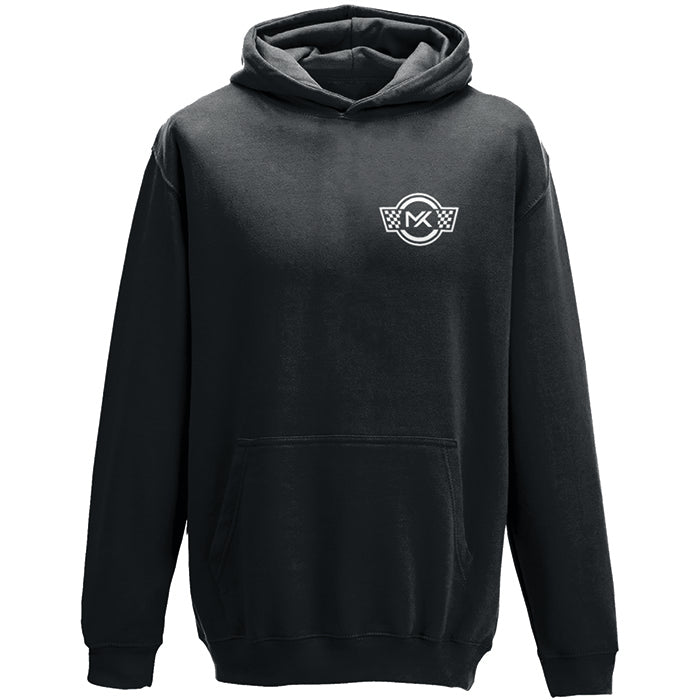 MK Gas Station Design Hoodie Black