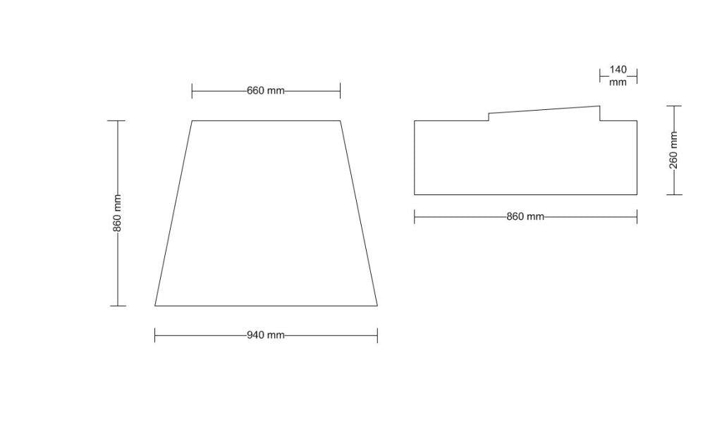 MK Indy Bonnet Original Fibreglass GRP