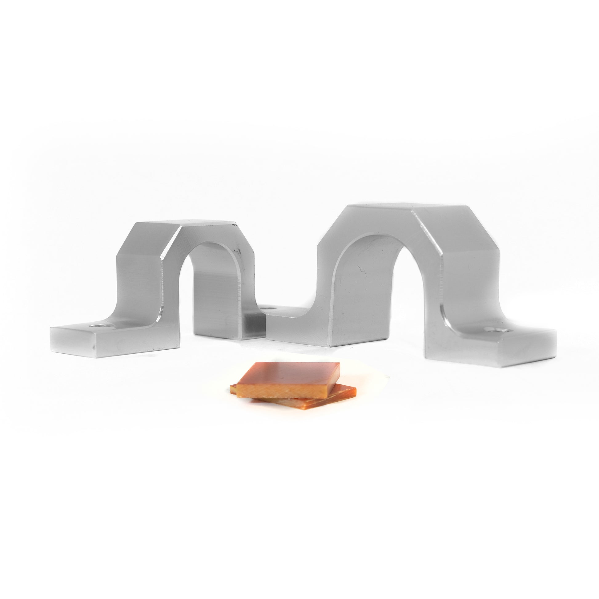 Ford Escort MK2 Aluminium Steering Rack Brackets (Pair)