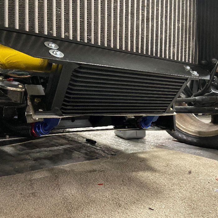 MK Indy RX-5 Turbo 13 Row Oil Cooler Mounting Brackets