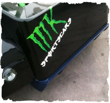 MK Monster Vehicle Graphics Set