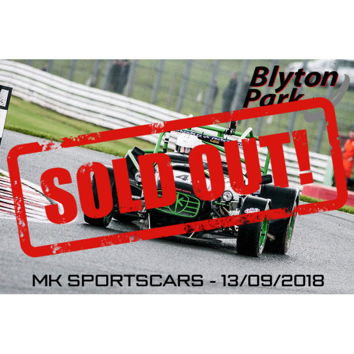 MK Sportscars Trackday Blyton Park - 9 Sept 2023