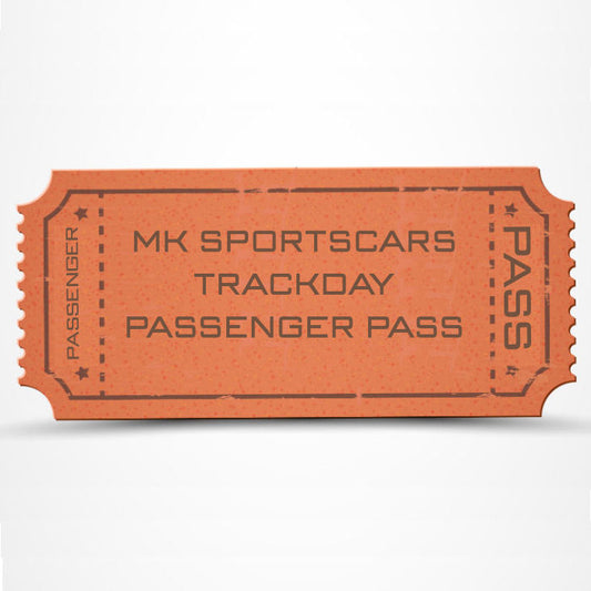 MK Sportscars Trackday Passenger Pass - Blyton Park
