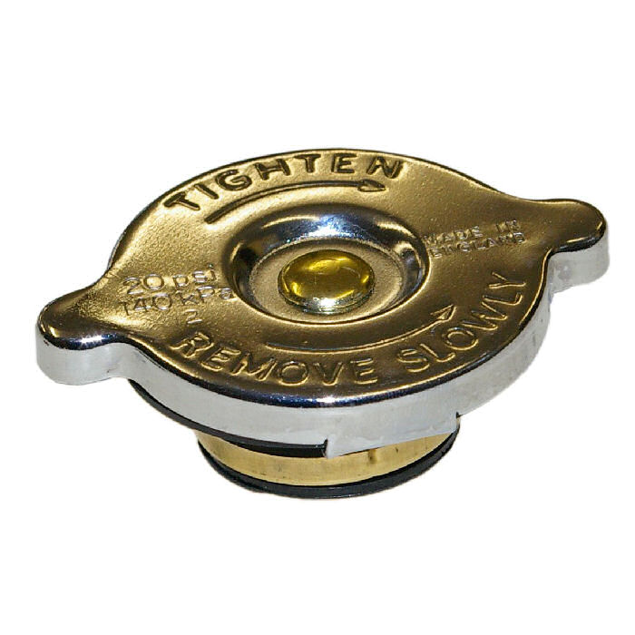 OBP Coolant Tank Chrome 20 PSI Radiator Pressure Cap