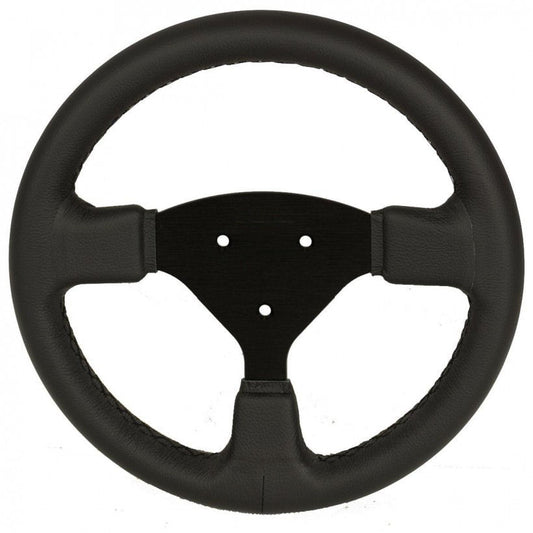 Race Steering Wheel 270mm Black Leather
