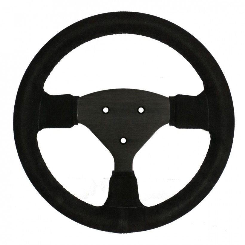 Race Steering Wheel 270mm Black Suede