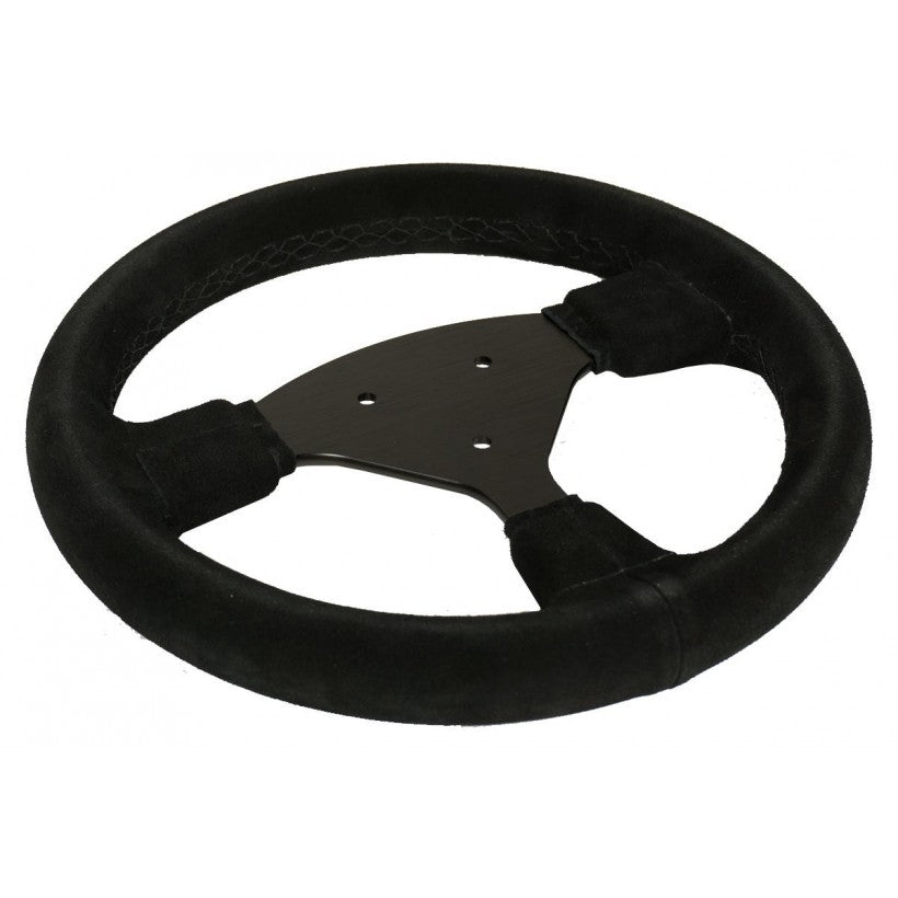 Race Steering Wheel 270mm Black Suede