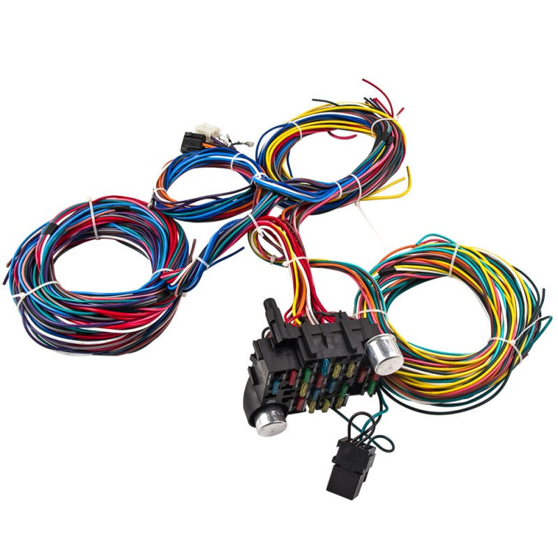 Universal 21 Circuit Wiring Module And Wiring Harness