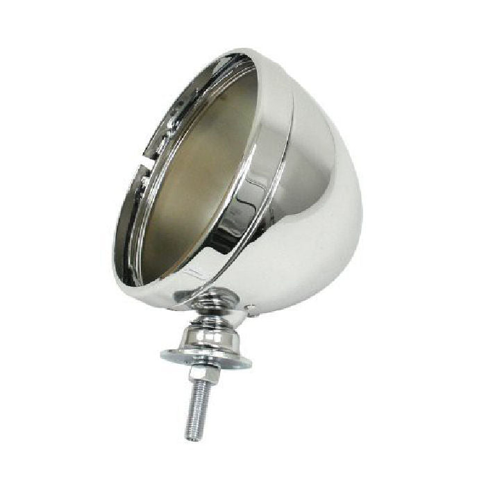 Universal 7" Headlight Shell Stainless Steel (Single)