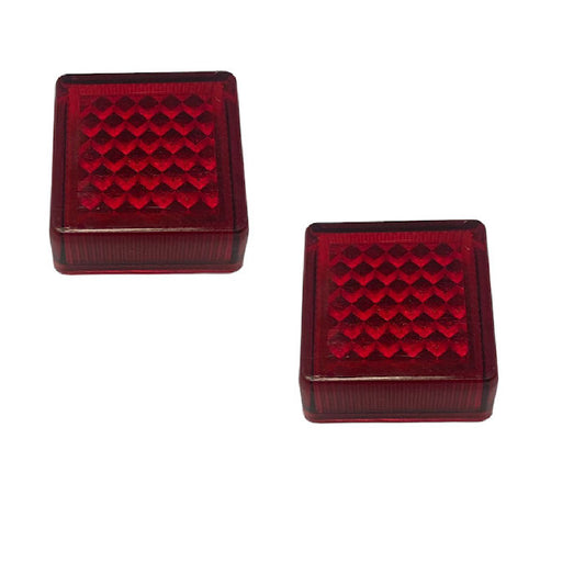 Universal IVA Compliant Square Reflector 20mm (Pair)
