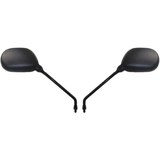 Universal Rear View Wing Mirror Blade Aeroscreen Mounted IVA Compliant (Pair)