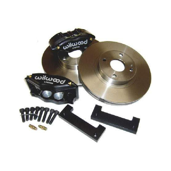 Wilwood Powerlite Front Brake Kit 270mm With Fitting Kit For Mazda MX-5 NB mk2.5 - Plain Discs