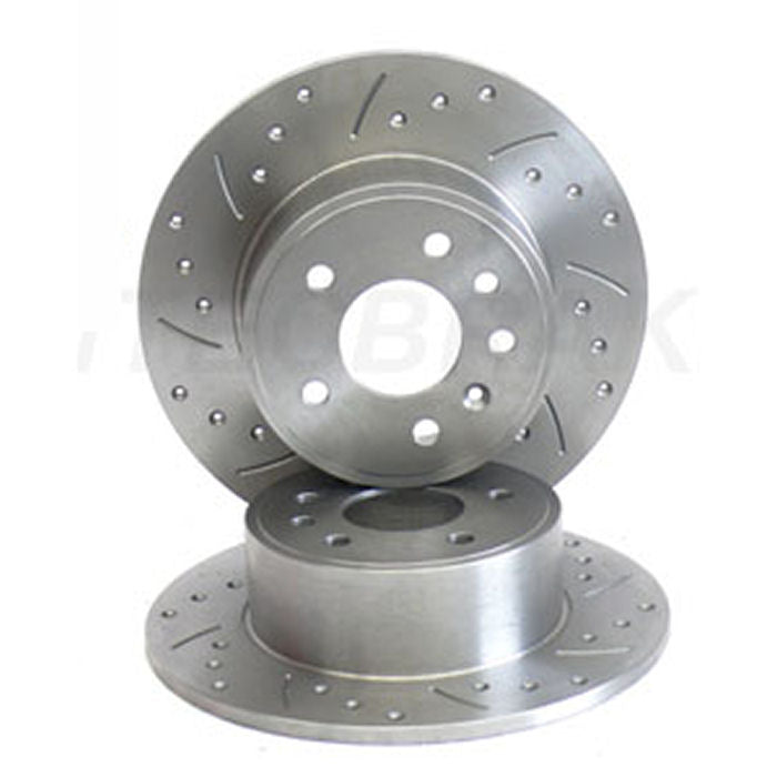 Westfield Drilled and Grooved Rear Brake Discs 240mm (Pair)