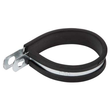 75mm Rubber Lined P Clip (Each)