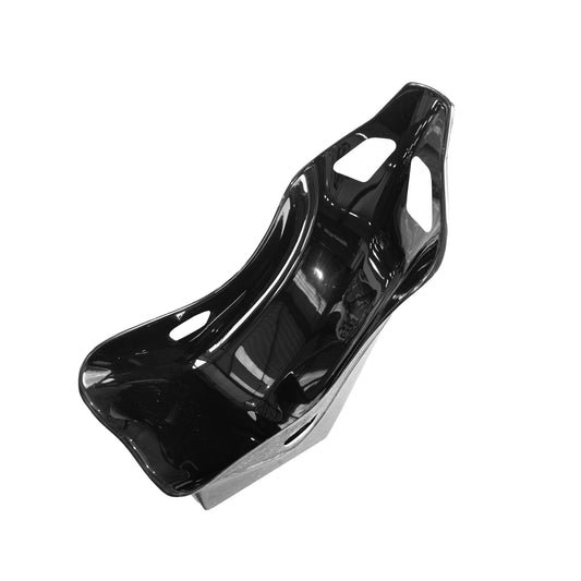 Fibreglass GRP High Back Seat Shell Wide - Black