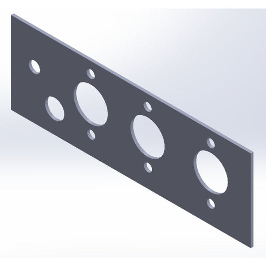 Billet Aluminium Hydraulic Clutch Floor Mounted Bias Pedal Box Firewall Plate