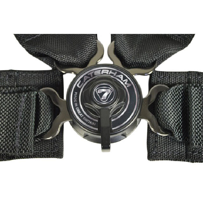 Caterham 4 Point Quick Release Black Harness (LH) – Kit Car Direct
