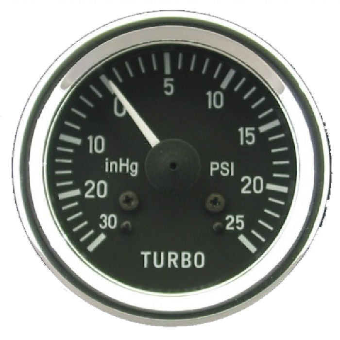 ETB Instruments Mechanical Turbo Boost Gauge 52mm + Fitting Kit