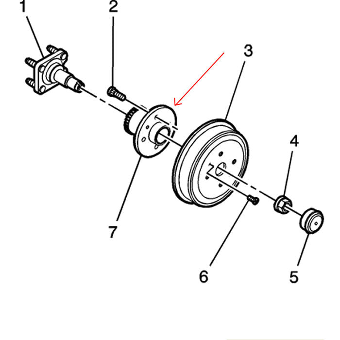 Ford Sierra Rear Hub Female Adapter Flange 28 Spline (Pair)