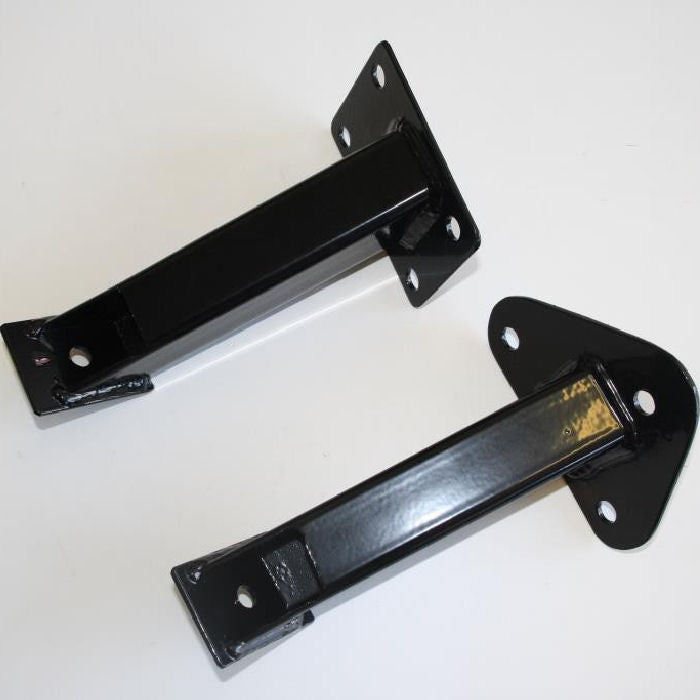 Ford Zetec Engine Mounts 22.5 Degree Mounting Angle Black (Pair