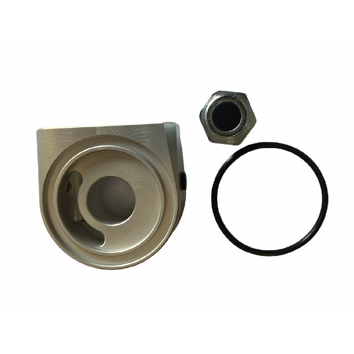 Honda Fireblade 919 Oil Filter Cooler Sandwich Plate With M22 x 1.5 Outlet Ports