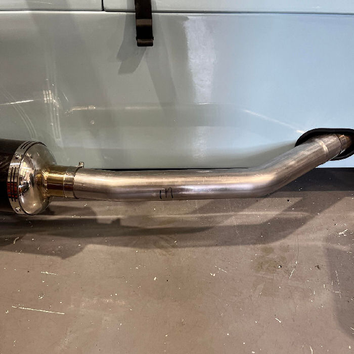 Honda CIVIC Type R EP3 K20 Stainless Steel Exhaust Link Pipe