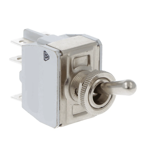 Knurled Ring Toggle Switch Off-On-On 3 Position