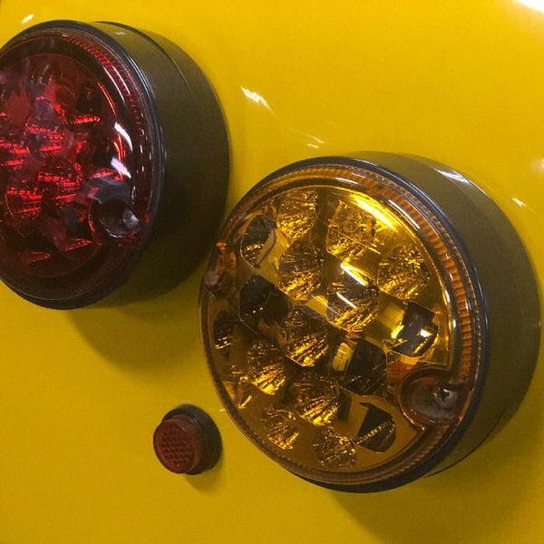 Straight 95mm Light Mounting Ring - Single – Kit Car Direct