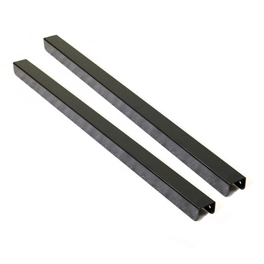 MK Indy Aluminium Side Sill Protectors - Black (Pair)