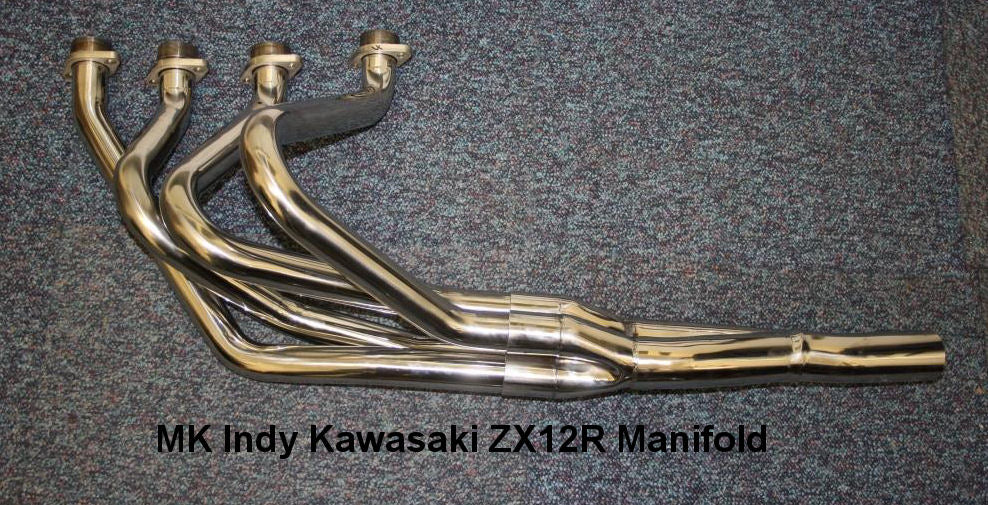 Suzuki GSXR-1000 2.5" Stainless Steel 4 - 2 - 1 Exhaust Manifold Mk Indy and 7 Replica