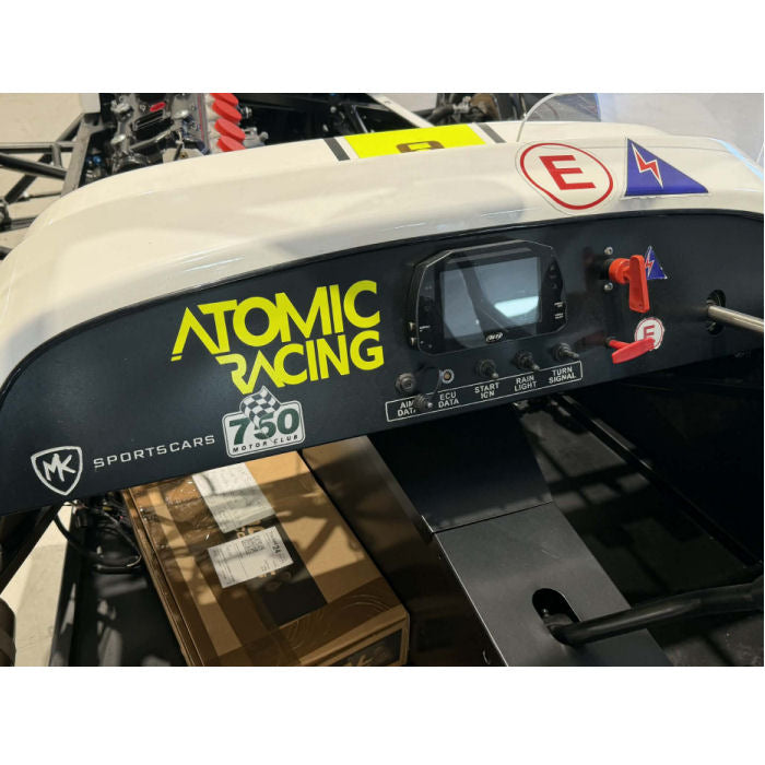 MK Indy R Cup Track Dashboard Panel Aluminium RHD - Black