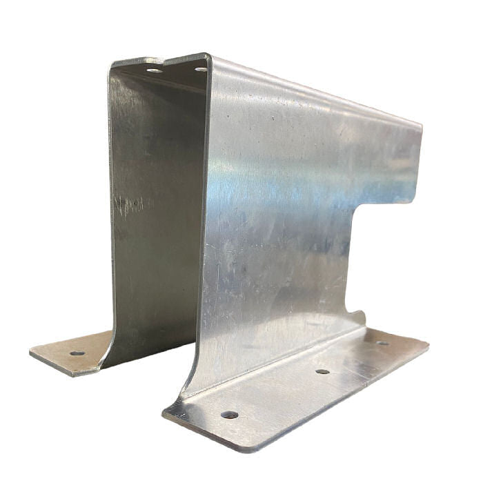 MK Indy R Radiator Brackets - Black (Pair)