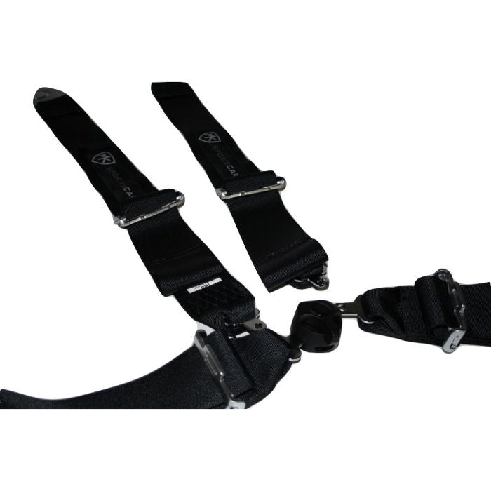 MK Sportscars FIA Approved 75mm (3") 4 Point Saloon Harness