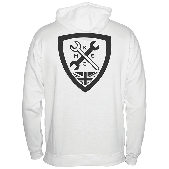 MK Wrench Design Hoodie White