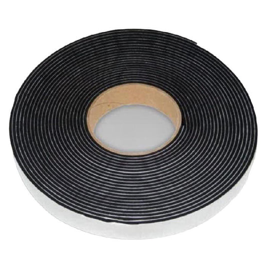 Neoprene Sponge Self Adhesive strip 25mm Wide x 6mm Thick (1m)