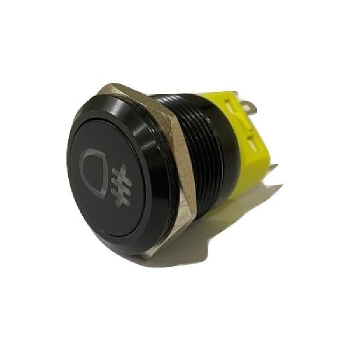 5 Pin Black Plastic Car Push Button Fog Light Switch 5 Pin Black Plastic Car Push Button Fog Light Switch