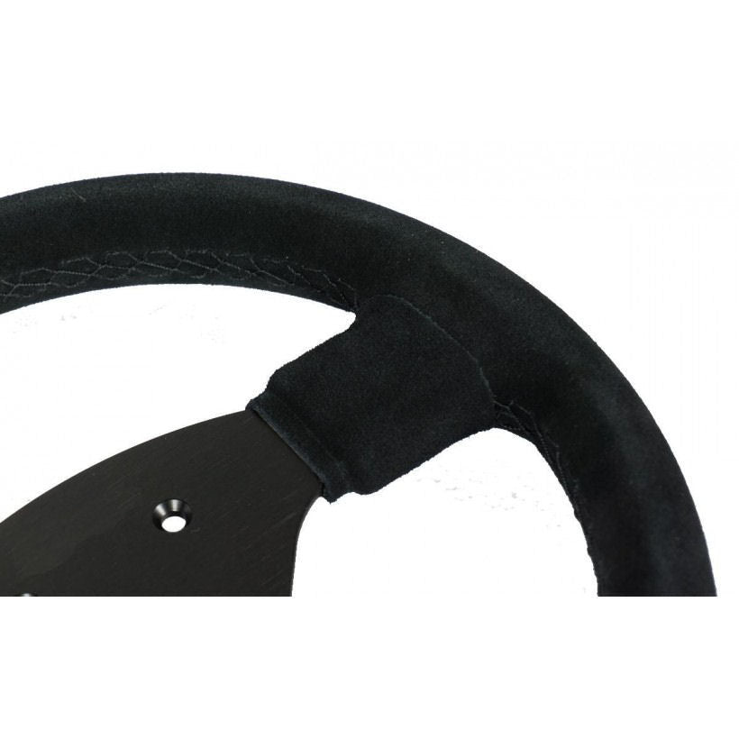 Race Steering Wheel 270mm Black Suede