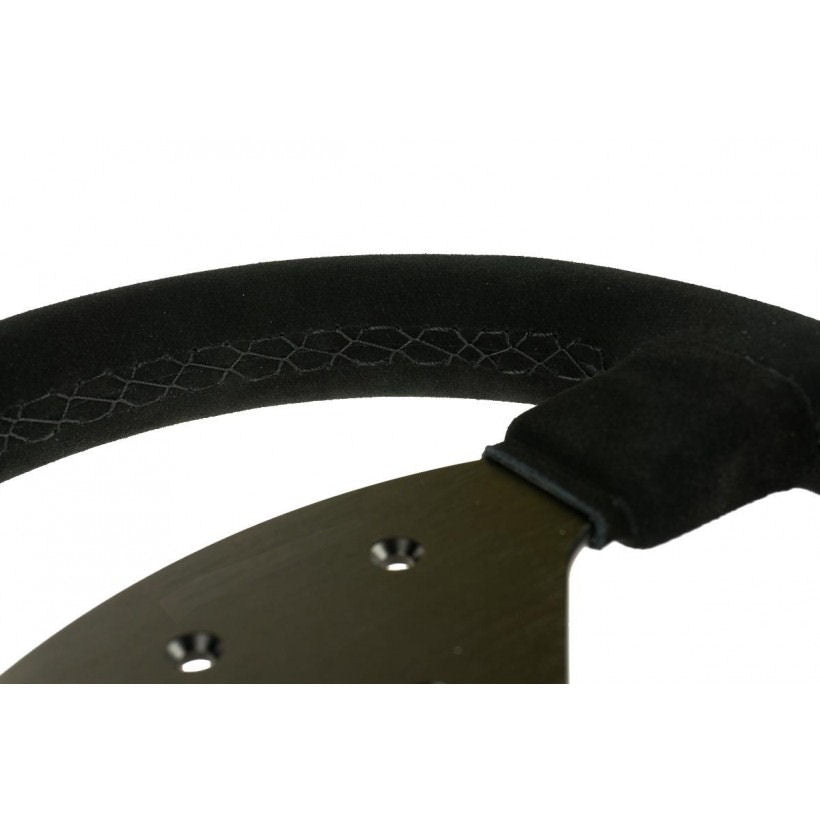 Race Steering Wheel 270mm Black Suede